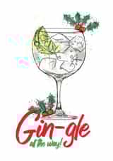 Alcohol adult Christmas Card 42510 created by Close to the bone