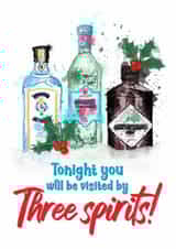 Alcohol adult Christmas Card 42511 created by Close to the bone