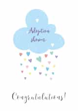 adoption baby shower New Baby Card 20664 created by notafictionalmum