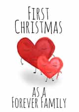 first forever family Christmas Card 20667 created by notafictionalmum