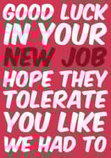 New job Work New Job Card 7655 created by Sean David Cards