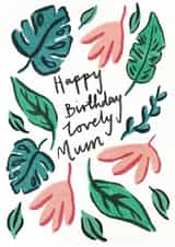 mum pretty Birthday Card 20421 created by Samantha sullivan