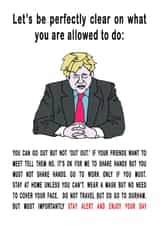 boris johnson Birthday Card 45743 created by Crafty Birdie Designs