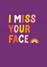 i miss Just because Card 20709 created by Pin & Paper