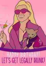 Legally Drunk Card created by Esther the Sketcher