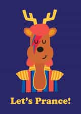 Let's Prance - Christmas Card created by Studio Boketto