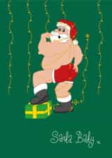 Santa SantaBaby Card 34845 created by Clara Davis