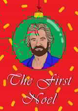 The First Noel Christmas Card created by Embers and Ink