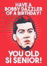 liverpool football Christmas Card 7622 created by Proper Gander Design