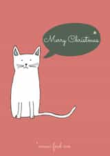 cat christmas Christmas Card 10747 created by Carissa Tanton