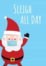 santa sleigh Card 29785 created by Sunnyside Design