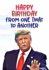 trump donald Birthday Card 20543 created by Superlush Cards