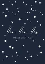 Frosty Ho Christmas Card 45837 created by DesignCardStudio