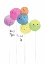 Sorry Card - Keep Your Head Up - You've Got This! created by Maxine Lee-Mackie