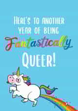 LGBTQ gay Birthday Card 20382 created by Drunken Fairy 