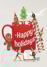 adult happy Christmas Card 45857 created by @Alisha Vas