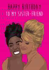 best besties Birthday Card 45268 created by Anoela Cards