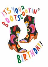 Cowboy Fashion Birthday Card 15871 created by pardon my prints