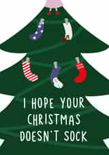 christmas christmas socks Card 32240 created by Jemima de Viell
