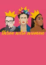 three wise Christmas Card 20780 created by Laura Niles Design