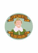 Elf Christmas  Card 34734 created by Jen Mcgregor