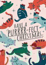 merry happy Christmas Card 10914 created by Wild Card