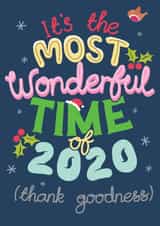 wonderful 2020 Christmas Card 45100 created by Dan McFadden