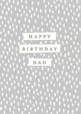 Brushstrokes Dad birthday card created by Gooseberry Moon