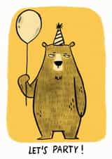 party grumpy Birthday Card 16081 created by Camille Medina