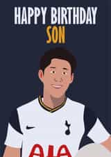 son spurs Birthday Card 20630 created by Gobble Man