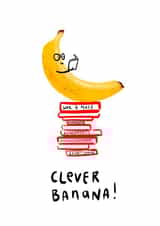 Banana Food Love & Friendship Card 20762 created by Big Pencil Prints