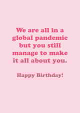 funny cheeky Birthday Card 42137 created by Aa Cards