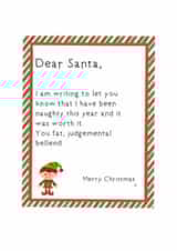 funny rude Christmas Card 19647 created by Stephenie Emily