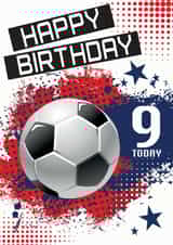 9 9th Birthday Card 20683 created by Trudles Doodles Handmade