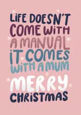 cute love Christmas Card 18067 created by katie illustrated