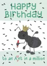 female aunt Birthday Card 12057 created by Presents Felt