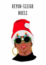 beyonce beyonsleigh noels Card 39865 created by MerryNotesDesigns