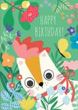 cat cute Birthday Card 45965 created by Alicia Cambridge