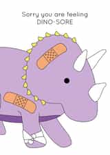 Dino-sore dinosaur get will soon card created by Dinosaurs Doing Stuff