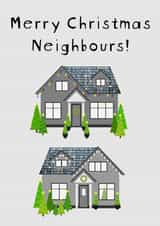 A Neighbourly Christmas House Card created by Creative Gemz