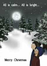 christmas xmas Card 39648 created by Laura Kavanagh