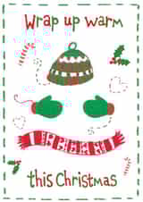 Christmas Seasonal Card 41201 created by Corcutt Collective