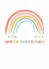 chasing rainbows Thinking of you Card 8957 created by Pipsqueak Designs