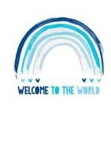 welcome to the world adult New Baby Card 8958 created by Pipsqueak Designs