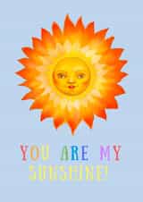 sunshine you are my sunshine Card 45576 created by Louisa Currier