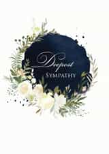 Deepest Sympathy Condolences Card created by Natalie Ryan