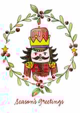 Seasons Greetings Christmas Card 20888 created by Ruka Made Treasures