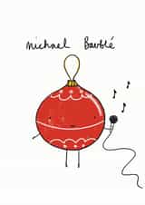 pun michael Christmas Card 16612 created by marnie  makes