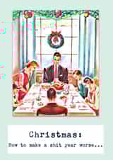 Christmas dinner Card 38063 created by Do Something David