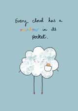 rainbow sendasmile Thinking of you Card 16613 created by marnie  makes